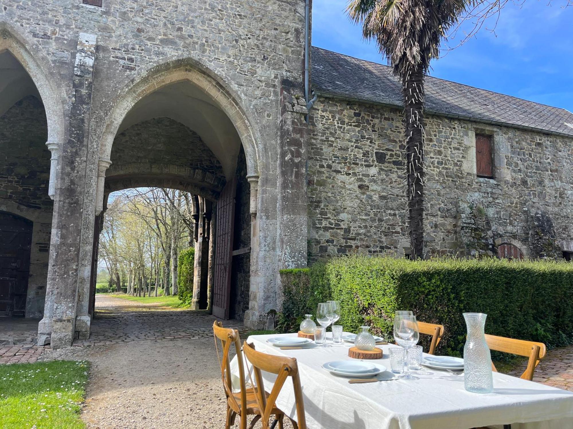 Abbaye De Blanchelande Bed & Breakfast Neufmesnil Exterior photo